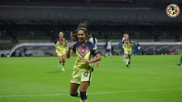 Dani Espinosa's impressive goal vs Tigres Femenil